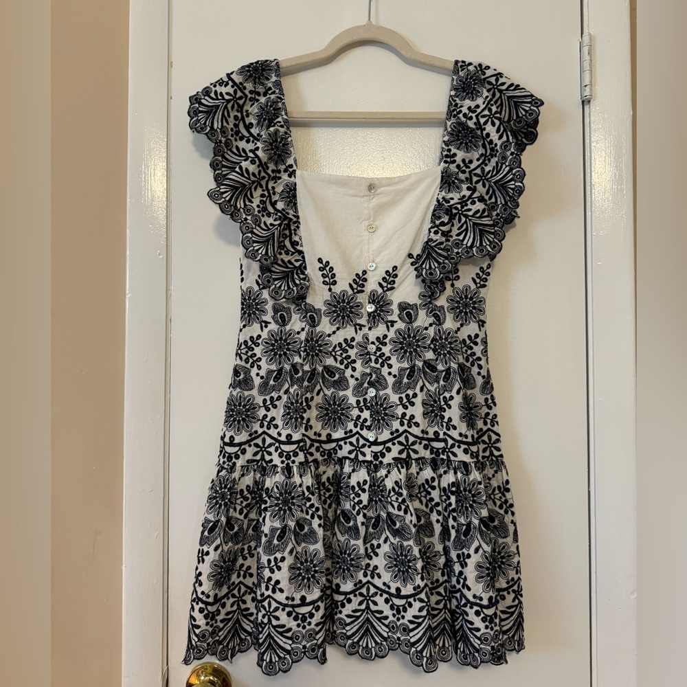 Tularosa Navy & White Mini Dress size M